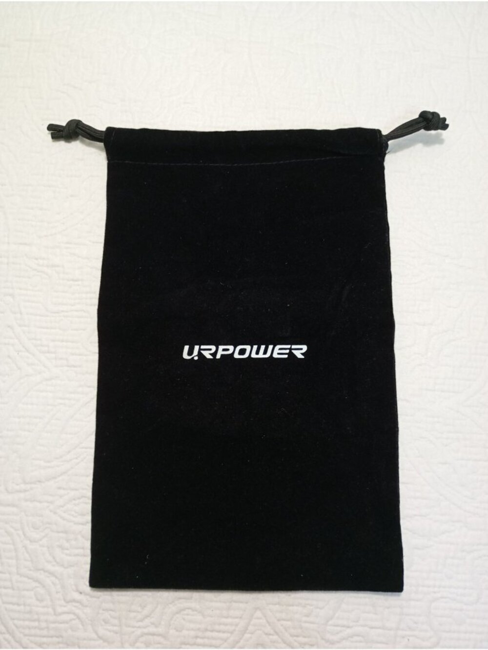 Urpower Black Velvet Drawstring Storage Bag
